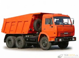 Вывоз строительного мусора КамАЗ 15 тонн